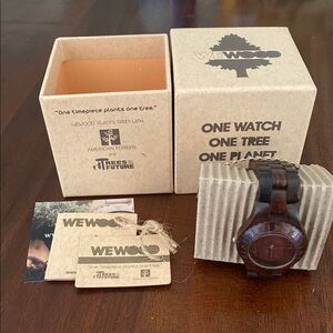 Dark Brown Moon Brown WeWood Eco-Friendly women’s Watch
